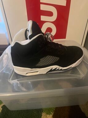 Jordan retro 5s moonlight/oreos